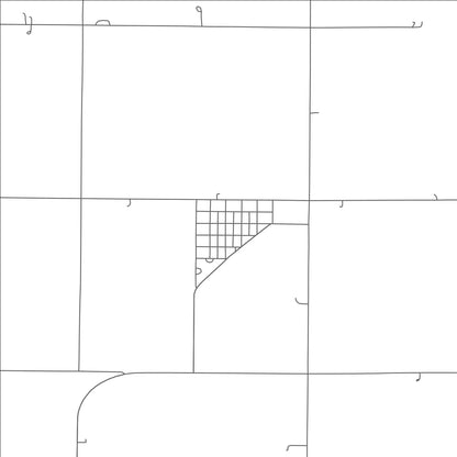 ROAD MAP OF MURDOCK, NEBRASKA BY MAPBAKES