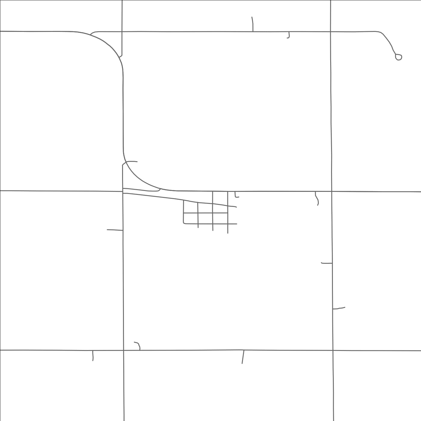 ROAD MAP OF NORMAN, NEBRASKA BY MAPBAKES