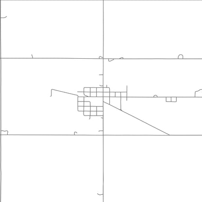 ROAD MAP OF PAGE, NEBRASKA BY MAPBAKES