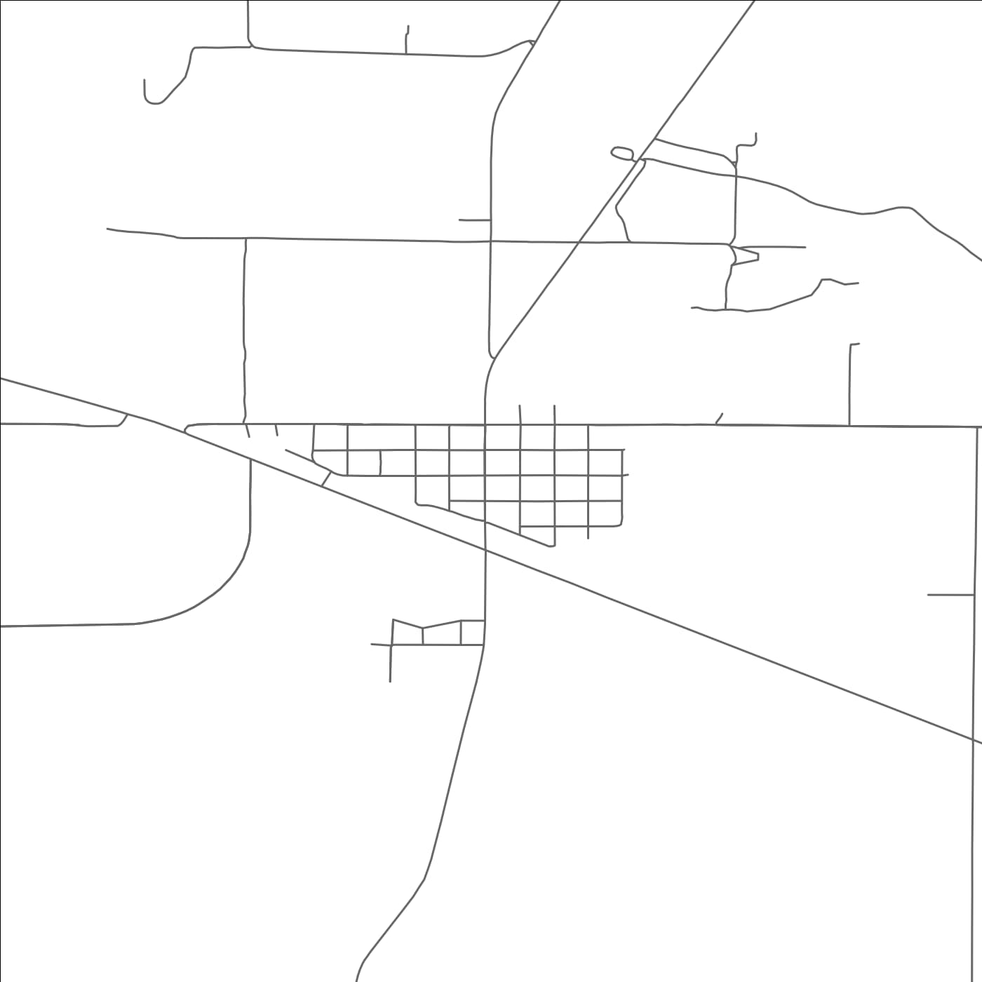 ROAD MAP OF PALISADE, NEBRASKA BY MAPBAKES