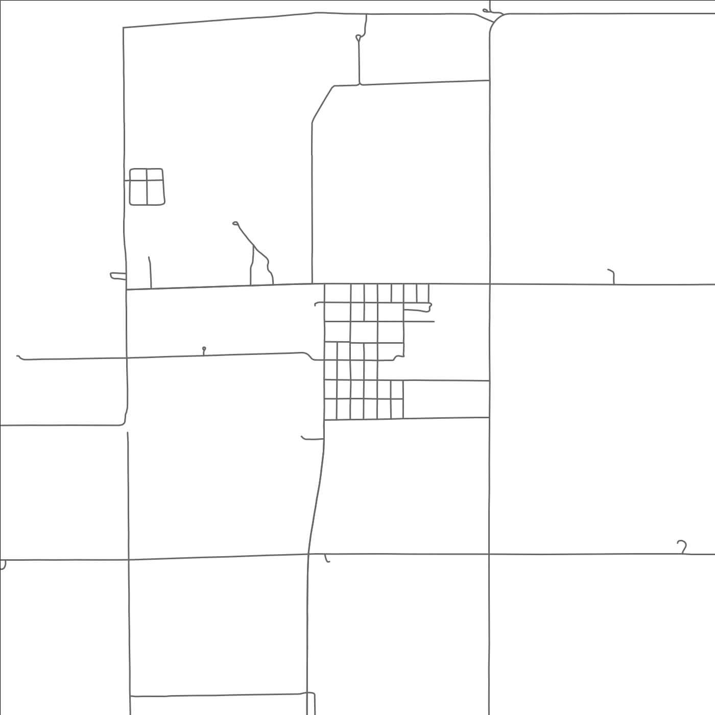 ROAD MAP OF PHILLIPS, NEBRASKA BY MAPBAKES