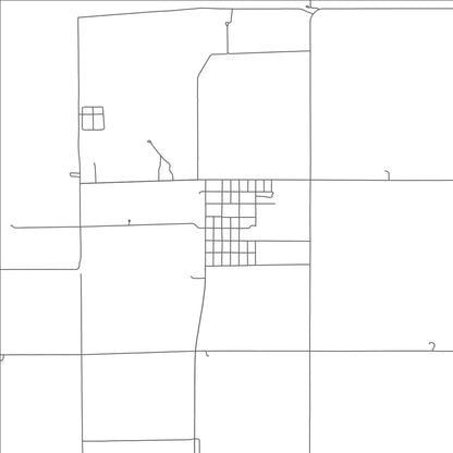 ROAD MAP OF PHILLIPS, NEBRASKA BY MAPBAKES