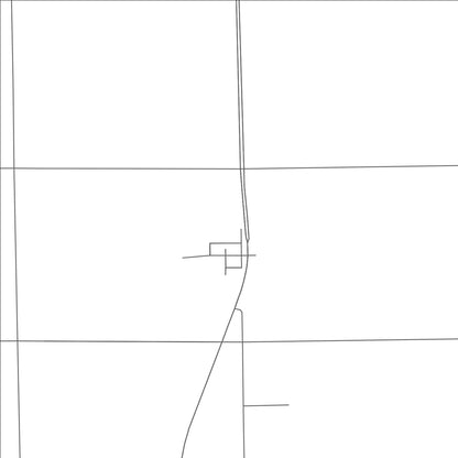 ROAD MAP OF PRINCETON, NEBRASKA BY MAPBAKES