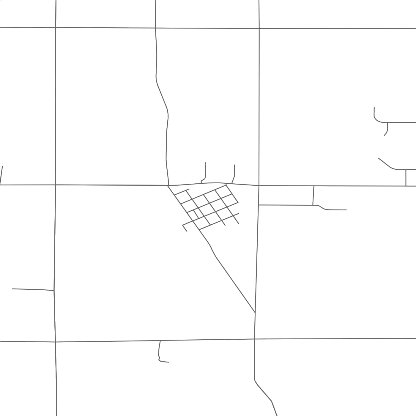 ROAD MAP OF RAYMOND, NEBRASKA BY MAPBAKES