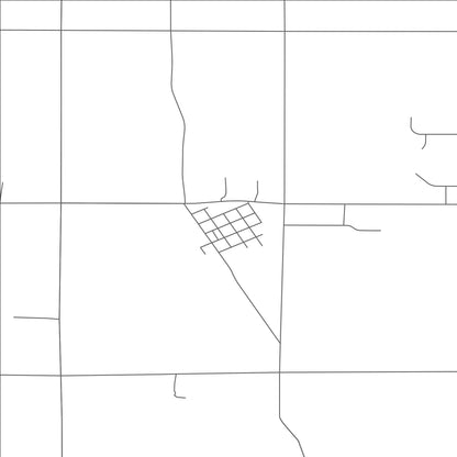 ROAD MAP OF RAYMOND, NEBRASKA BY MAPBAKES