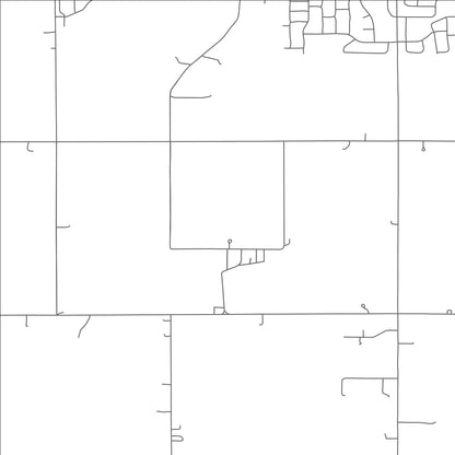 ROAD MAP OF RICHFIELD, NEBRASKA BY MAPBAKES