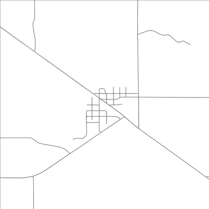 ROAD MAP OF ROCKVILLE, NEBRASKA BY MAPBAKES