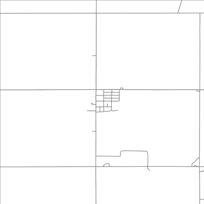 ROAD MAP OF ROYAL, NEBRASKA BY MAPBAKES