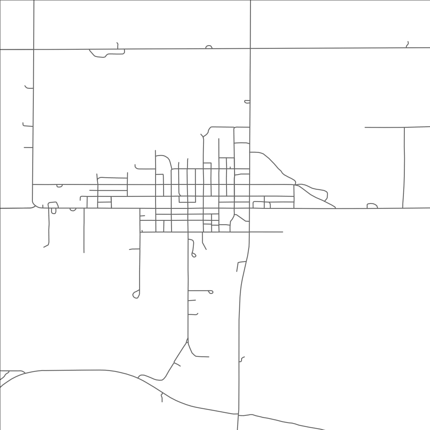 ROAD MAP OF SARGENT, NEBRASKA BY MAPBAKES