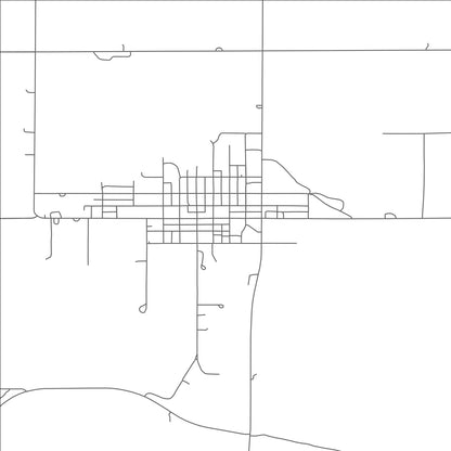 ROAD MAP OF SARGENT, NEBRASKA BY MAPBAKES