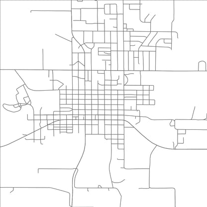 ROAD MAP OF SEWARD, NEBRASKA BY MAPBAKES