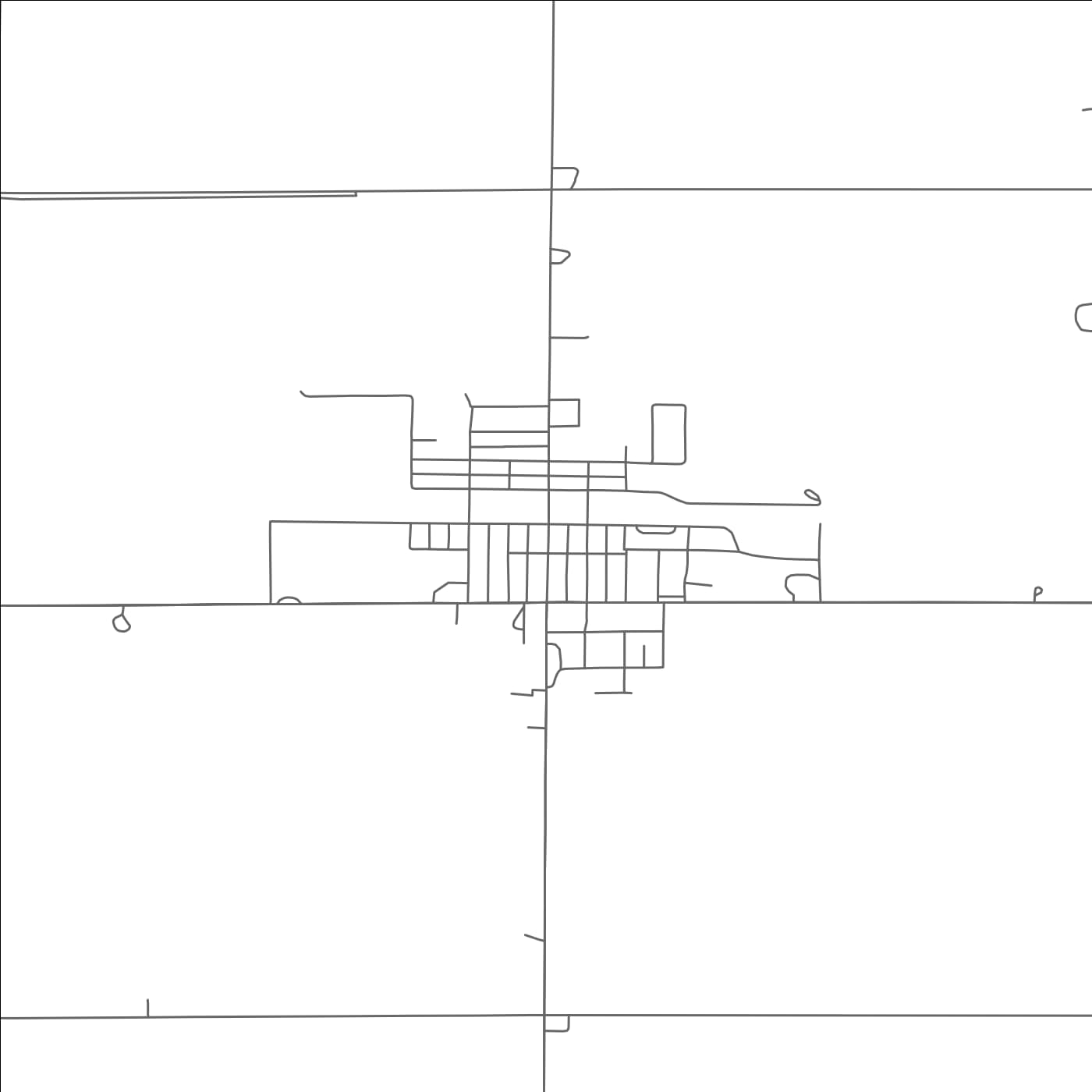 ROAD MAP OF SHELBY, NEBRASKA BY MAPBAKES