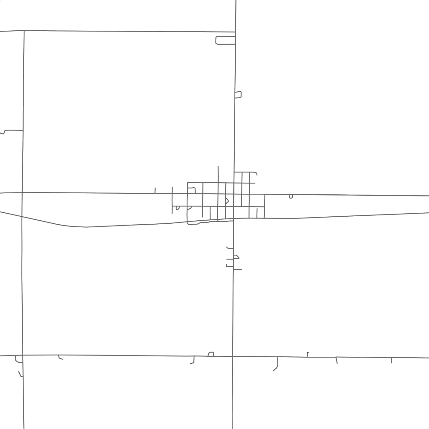 ROAD MAP OF STAMFORD, NEBRASKA BY MAPBAKES