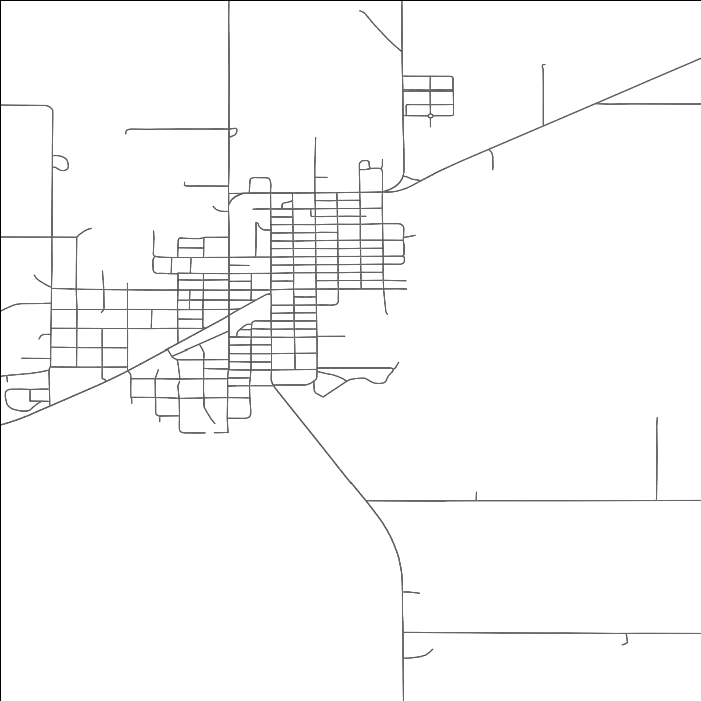 ROAD MAP OF STANTON, NEBRASKA BY MAPBAKES