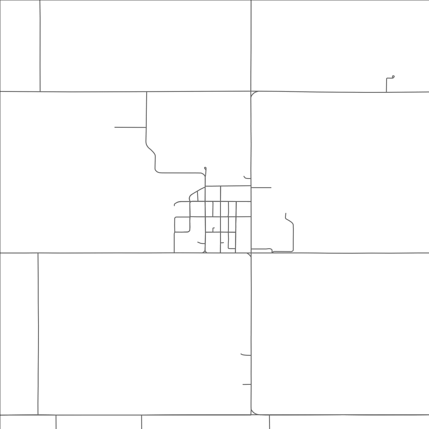 ROAD MAP OF STOCKHAM, NEBRASKA BY MAPBAKES