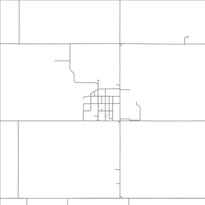 ROAD MAP OF STOCKHAM, NEBRASKA BY MAPBAKES