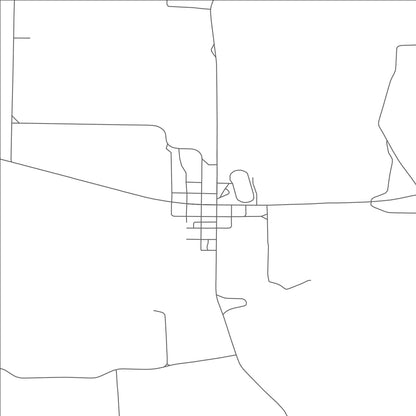 ROAD MAP OF STOCKVILLE, NEBRASKA BY MAPBAKES