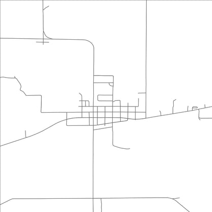 ROAD MAP OF STRATTON, NEBRASKA BY MAPBAKES