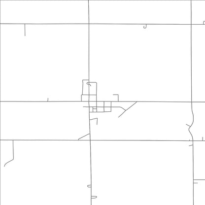 ROAD MAP OF SURPRISE, NEBRASKA BY MAPBAKES