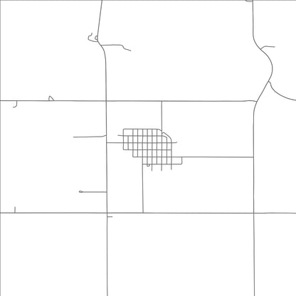 ROAD MAP OF TALMAGE, NEBRASKA BY MAPBAKES