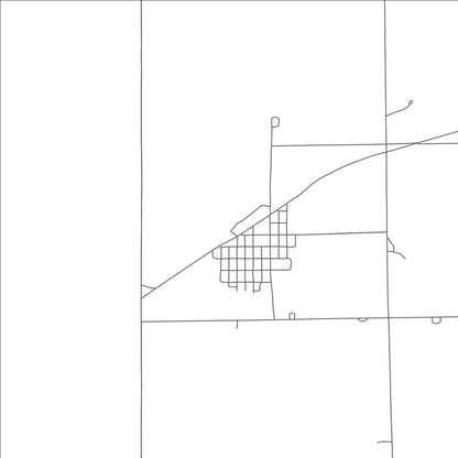 ROAD MAP OF VENANGO, NEBRASKA BY MAPBAKES