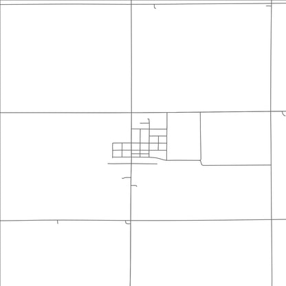 ROAD MAP OF WACO, NEBRASKA BY MAPBAKES