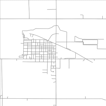 ROAD MAP OF WAKEFIELD, NEBRASKA BY MAPBAKES