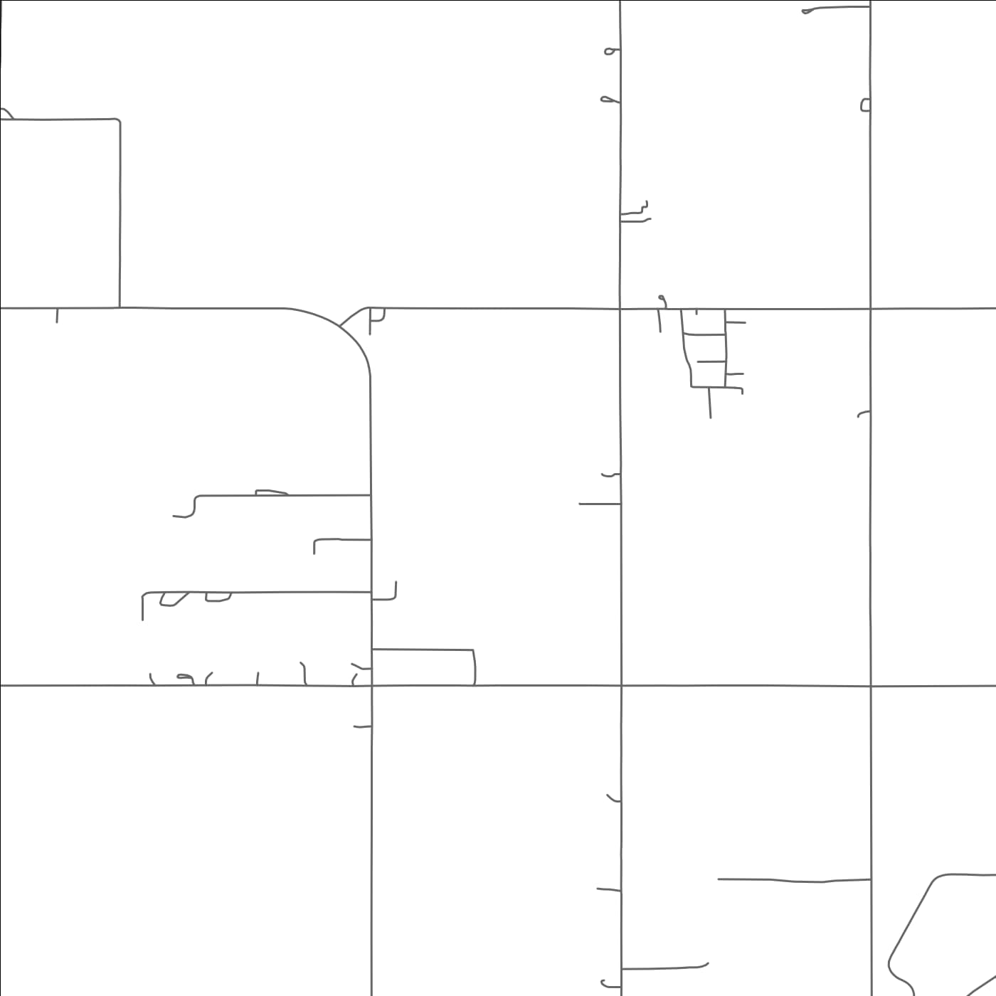 ROAD MAP OF WANN, NEBRASKA BY MAPBAKES