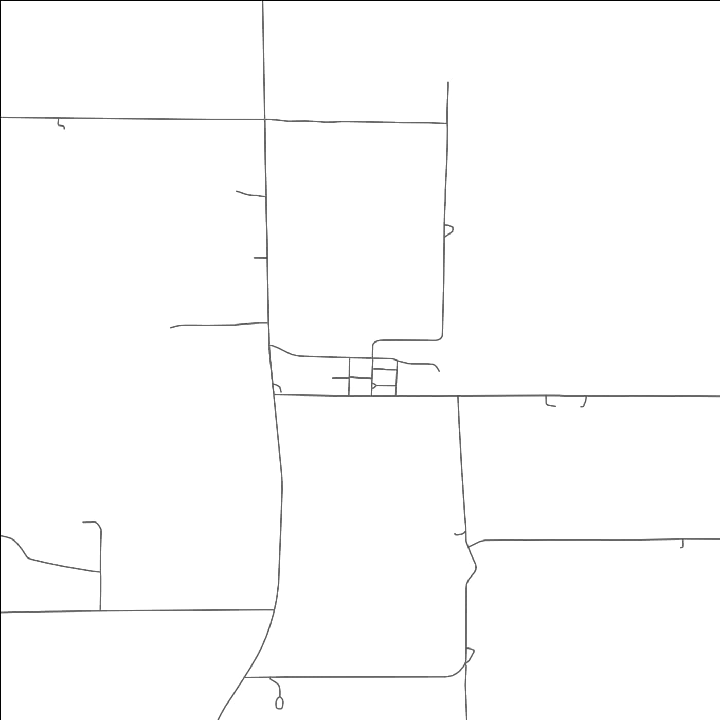 ROAD MAP OF WESTERVILLE, NEBRASKA BY MAPBAKES