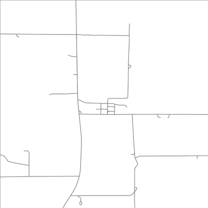 ROAD MAP OF WESTERVILLE, NEBRASKA BY MAPBAKES