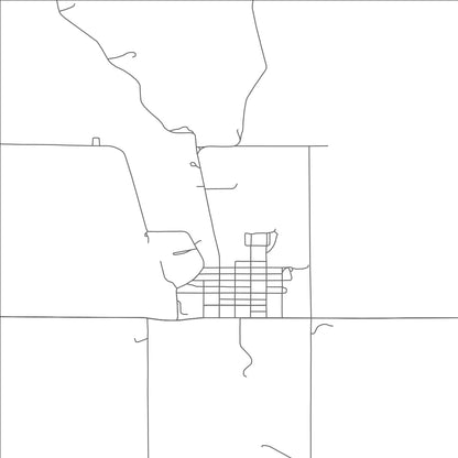 ROAD MAP OF WOLBACH, NEBRASKA BY MAPBAKES