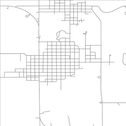 ROAD MAP OF WYMORE, NEBRASKA BY MAPBAKES