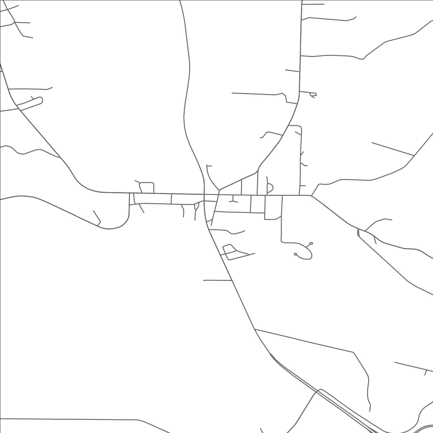 ROAD MAP OF ARKPORT, NEW YORK BY MAPBAKES