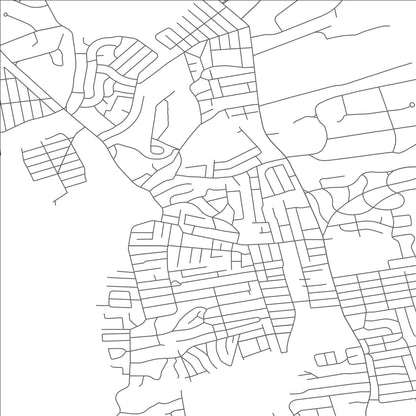 ROAD MAP OF BAXTER ESTATES, NEW YORK BY MAPBAKES