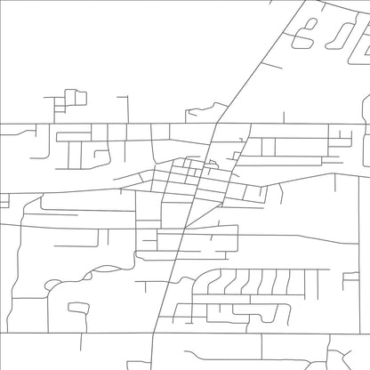ROAD MAP OF BROCKPORT, NEW YORK BY MAPBAKES