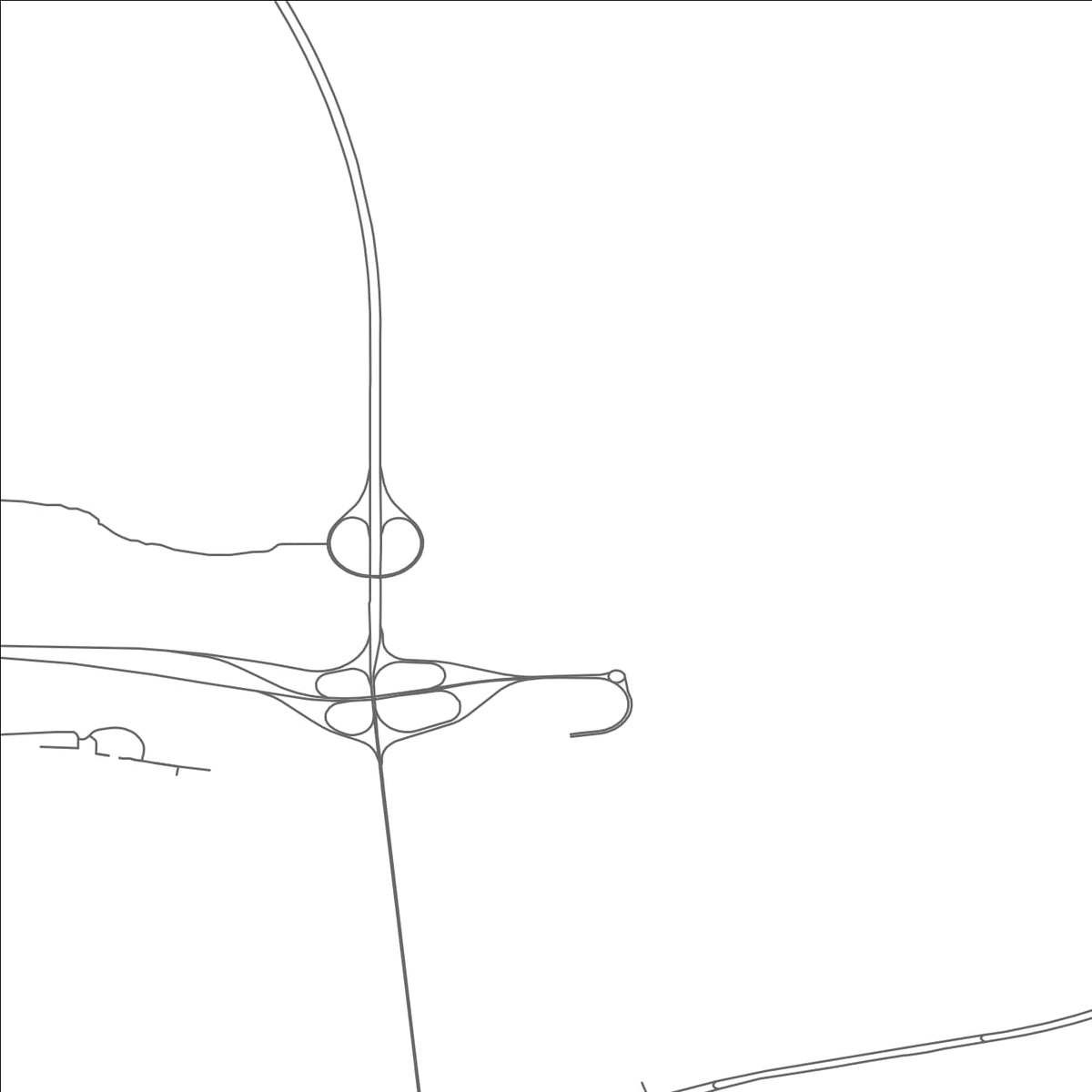 ROAD MAP OF CAPTREE, NEW YORK BY MAPBAKES