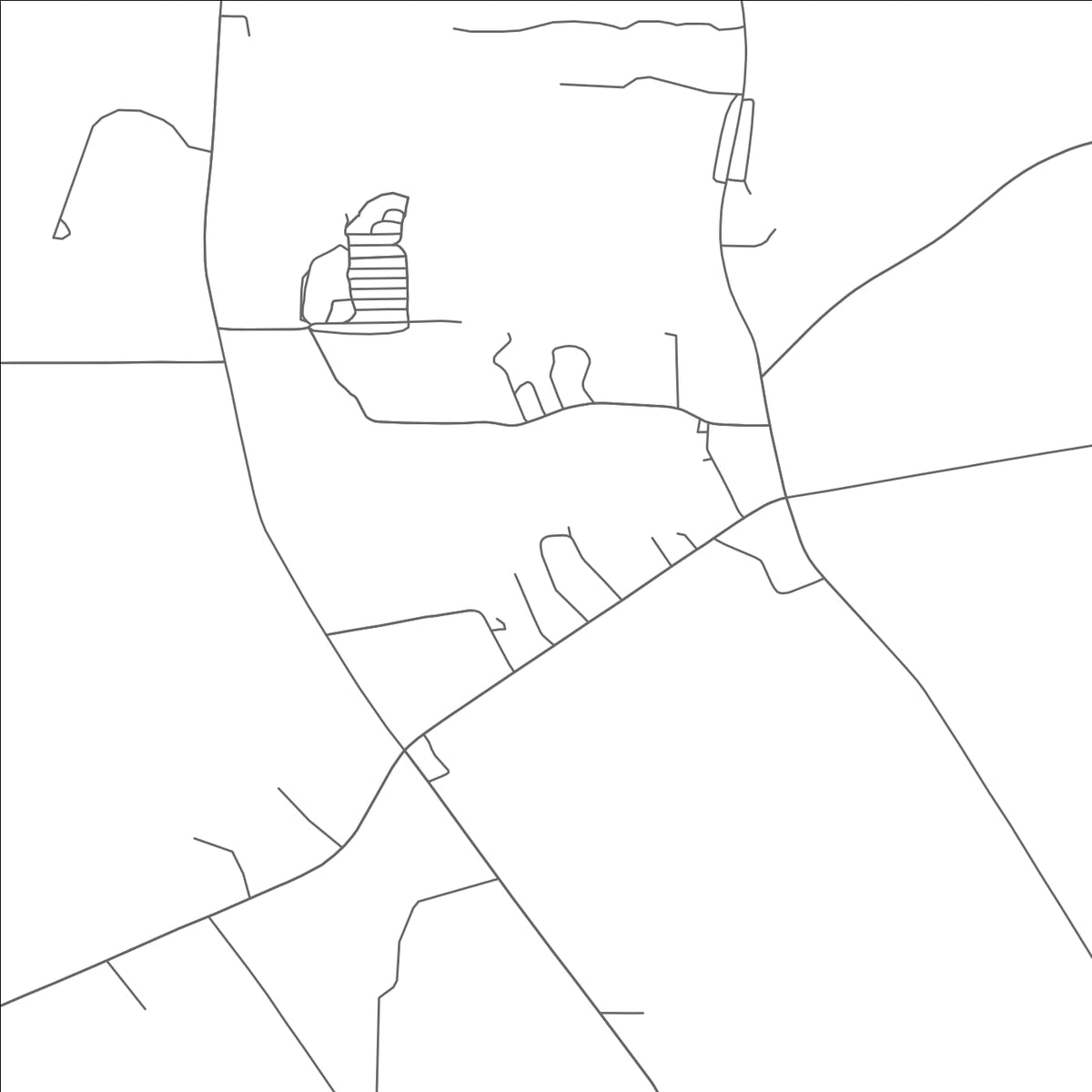ROAD MAP OF CASSADAGA, NEW YORK BY MAPBAKES