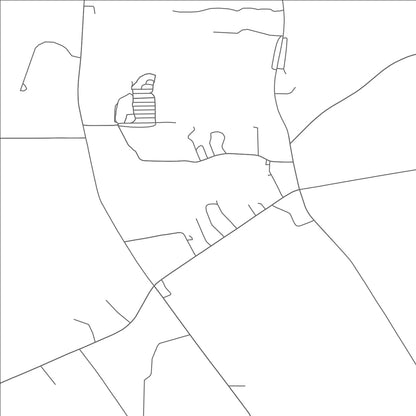 ROAD MAP OF CASSADAGA, NEW YORK BY MAPBAKES