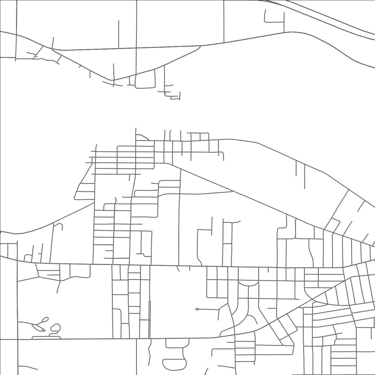 ROAD MAP OF CELORON, NEW YORK BY MAPBAKES