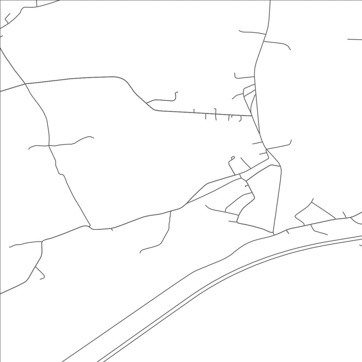 ROAD MAP OF CENTRAL BRIDGE, NEW YORK BY MAPBAKES