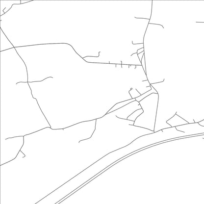ROAD MAP OF CENTRAL BRIDGE, NEW YORK BY MAPBAKES