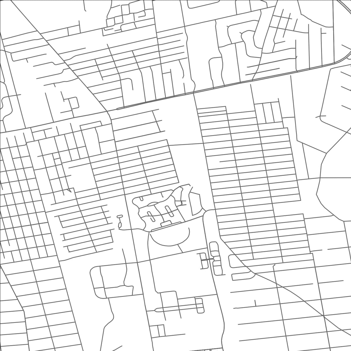 ROAD MAP OF CENTRAL ISLIP, NEW YORK BY MAPBAKES
