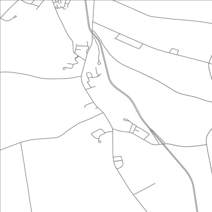 ROAD MAP OF CHADWICKS, NEW YORK BY MAPBAKES