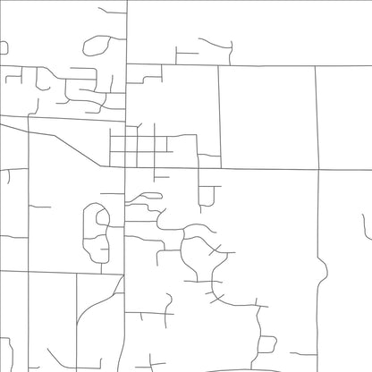 ROAD MAP OF CLARENCE CENTER, NEW YORK BY MAPBAKES