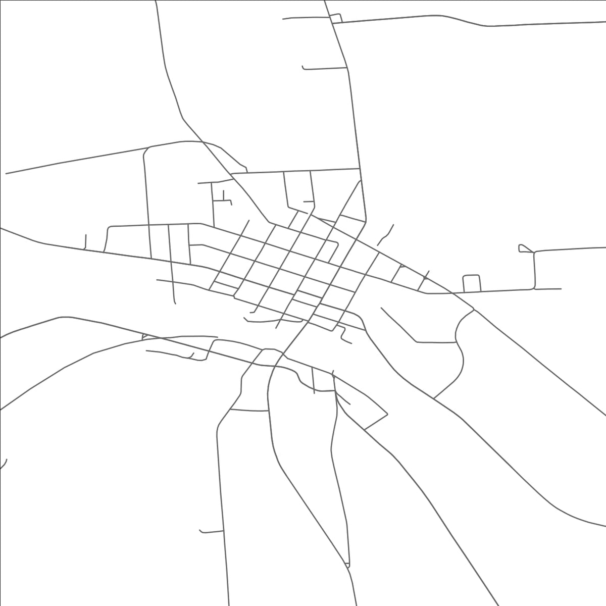 ROAD MAP OF CLYDE, NEW YORK BY MAPBAKES