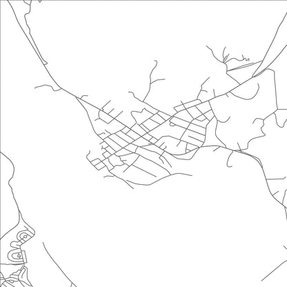 ROAD MAP OF COLD SPRING, NEW YORK BY MAPBAKES