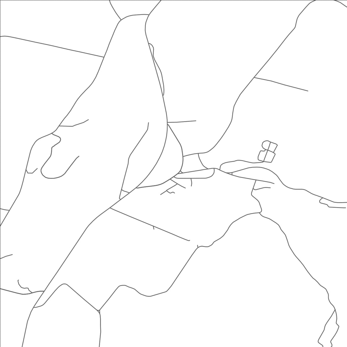 ROAD MAP OF COPAKE FALLS, NEW YORK BY MAPBAKES