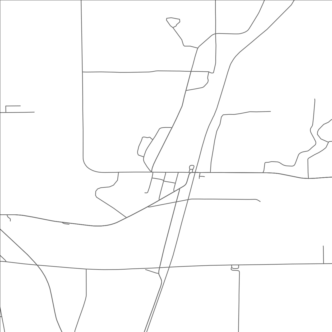 ROAD MAP OF CUYLERVILLE, NEW YORK BY MAPBAKES