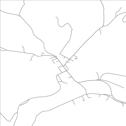 ROAD MAP OF DOWNSVILLE, NEW YORK BY MAPBAKES