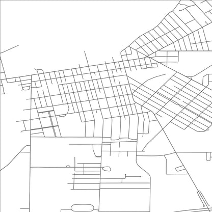 ROAD MAP OF DUNKIRK, NEW YORK BY MAPBAKES